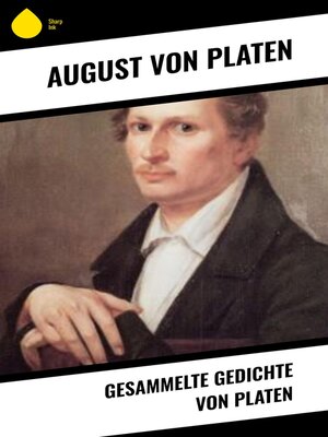 cover image of Gesammelte Gedichte von Platen